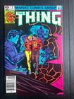THING #2 Newsstand August 1983 Marvel Comics Fantastic Four Flashback