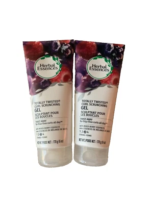 2X Herbal Essences Totally Twisted Curl Scrunching Gel Mixed Berry 6oz - Image 1 of 4