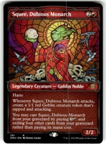 Squee, Dubious Monarch (Showcase) Dominaria United Regular MTG NM - Picture 1 of 2
