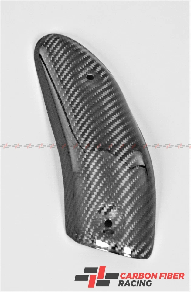 Protector de escape de fibra de carbono (lámina térmica interior) para Ducati 749, 999 2003-2006 Foto 1 de 4