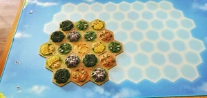 Alfombra de juego Settlers of Catan / GripMat 24"" x 42"" (2x3,5 ft) mares de verano - Imagen 1 de 2