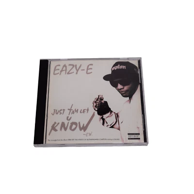 Just Tah Let U Know by Eazy-E (Cd Single, 1995, Ruthless) - Image 1 of 4