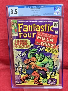 EEBC.F.F.25#FANTASTIC FOUR #25, 04/64 - Picture 1 of 12