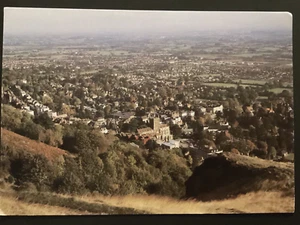 Postcard Great Malvern town with church and the Severn Plain B88 - Picture 1 of 2