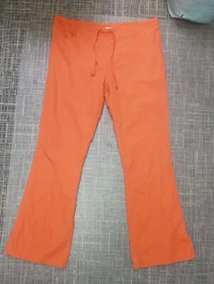 Dickies Women's Medical Scrubs Pants orange size XS - Image 1 of 4