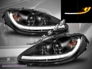 CHEVROLET CORVETTE 2006-2013 C6 L.E.D. PROJECTOR HEADLIGHTS DRL SEQUENTIAL SIGNA - Picture 1 of 5