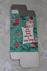 NOS, VTG. GIFT BOX READS: YOUR SINCLAIR DEALER WISHES YOU A HAPPY HOLIDAY - Picture 1 of 1