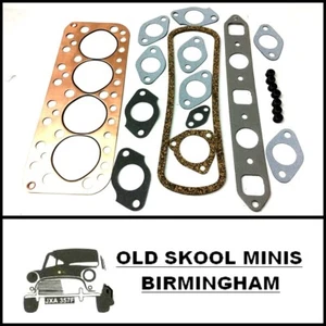 CLASSIC MINI COPPER 850 998 1098 HEAD GASKET KIT SET AUSTIN MORRIS COOPER S 8G7 - Picture 1 of 1