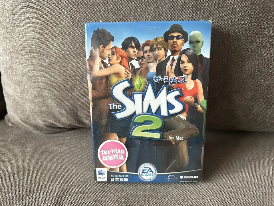 The Sims 2 - Japanese Box Edition MAC NEW & SEALED - Image 1 of 4