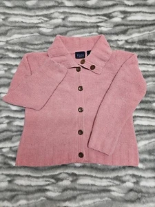 Vtg CRaZY HORSE A Liz Clairdane Company Women's Cardigan Buttoned Sweater Sz Lg - Picture 1 of 6