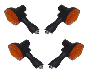 Indicators Set of 4 Front & Rear For Yamaha XT 500 Upswept Muffler 1977-1979 - Picture 1 of 2