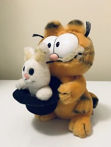 Garfield Vintage Plush. Magic Hat , Dakin. 22cm Very Good Cond. 1978/81 - Picture 1 of 12