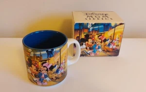 Boxed Vintage 1989 Disney MGM Studios Coffee Mug Mickey & Minnie Mouse - Picture 1 of 10