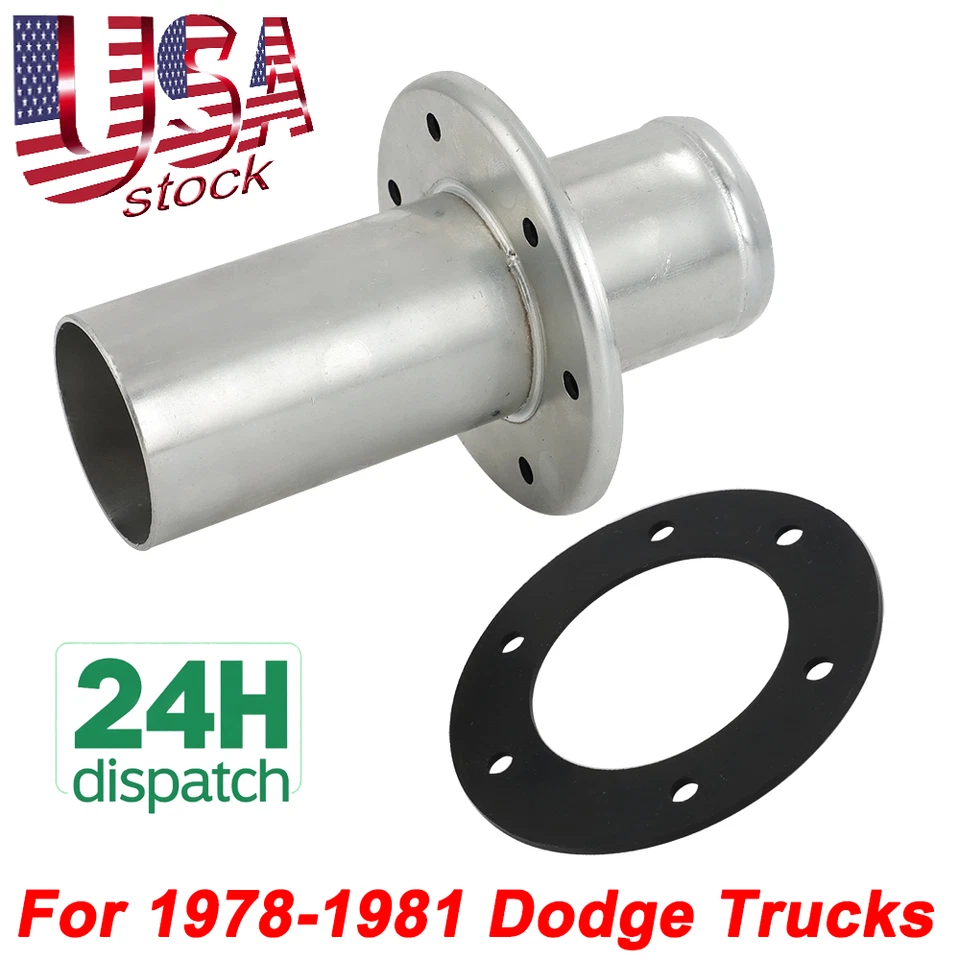 US For 1978 1979 1980 1981 Dodge Truck Lower Gas Fuel Tank Filler Neck Tube New - Image 1 of 4