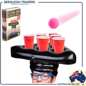Drinking Game BEER PONG HAT A New Twist On A Classic Party Favourite New - Picture 1 of 9