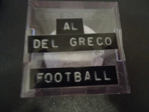 Al Del Greco - Autographed Pinnacle Golf ball - PGA Golfer - with cube - Picture 1 of 2