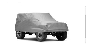 Breathable Full Car Jeep Cover Gray J135460 AS-AC-TJ0066 NEW Fits 1976-2006