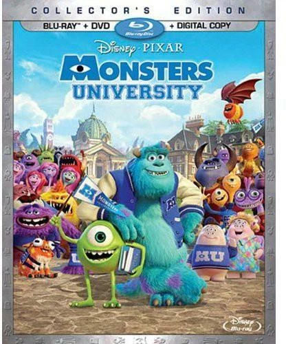 Monsters University Blu-ray/DVD New Disney Movie NEW Sealed, Free Shipping - Image 1 of 1