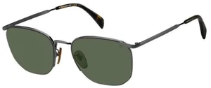 David Beckham DB1038/F/S 031Z/QT Men's Ruthenium Brown / Green Sunglasses - Picture 1 of 2