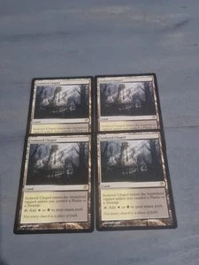 Magic MTG Innistrad Isolated Chapel X4 Cards LP Condition - Picture 1 of 3