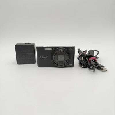 Sony Cyber-Shot DSC-W830 Schwarz - Kompakte Digitalkamera - Geprüft - Bild 1 von 4