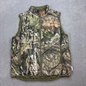 RealTree Jacket Adult Large Brown Mossy Oak Gilet Workwear Hunting Camo Vest Men - Picture 1 of 10