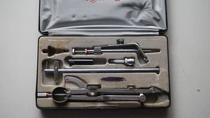 Präzisionszirkel-Set Reisszeug rOtring 5-teilig hochglanzverchromt N° 351 - Bild 1 von 3