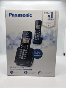 Panasonic KX-TGC352B Cordless Phone System - Picture 1 of 4