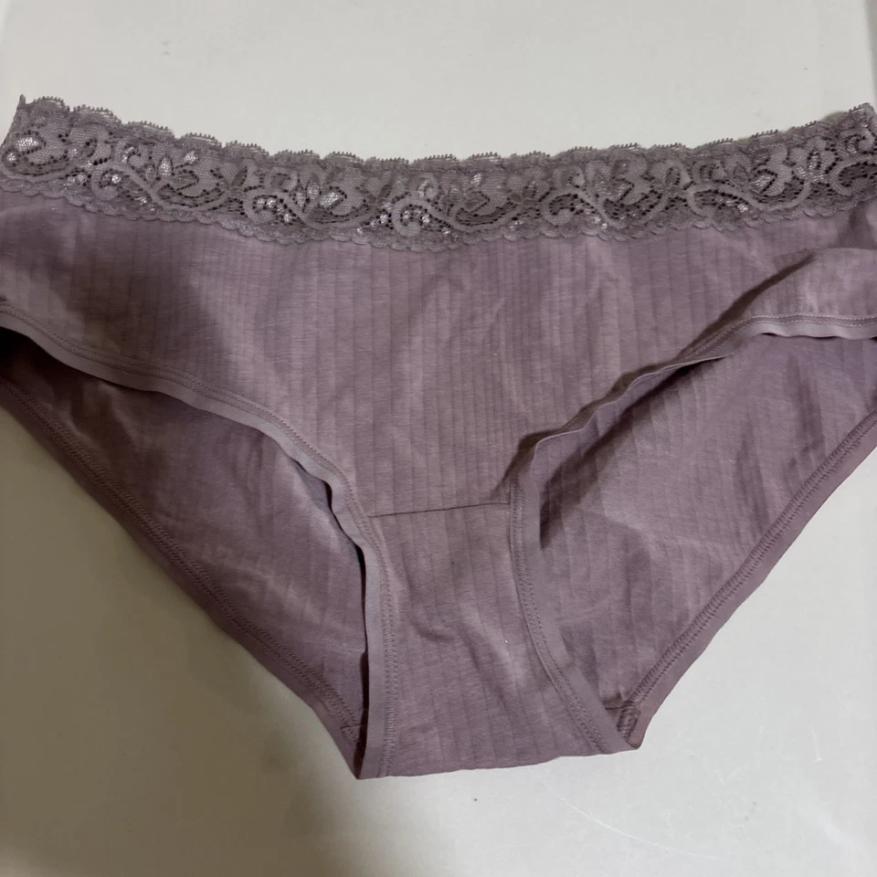 Braguita de bikini Felina N51995 mezcla de algodón encaje talla mediana individual EE. UU. Foto 1 de 4