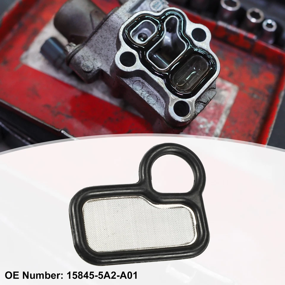 Pantalla de filtro de válvula de carrete de junta solenoide de coche apta para Honda Accord 2013-2017 Foto 1 de 4