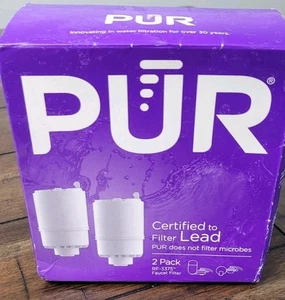 Paquete de 2 filtros sellados de repuesto de filtro de agua para grifo PUR RF-3375 genuino - Imagen 1 de 6