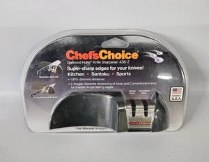 Chef's Choice Diamond Hone Knife Sharpener 436-2 New In Package - Picture 1 of 5