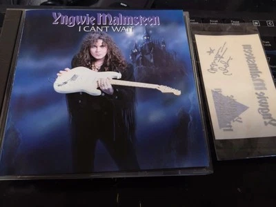 YNGWIE MALMSTEEN / I CAN'T WAIT JAPAN CD with STICKER Foto 1 de 2