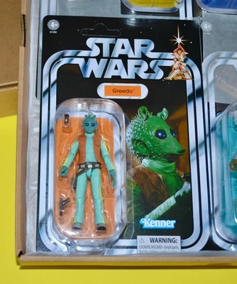 Figura Star Wars The Vintage Collection TVC Haslab Exclusiva Cantina GREEDO NUEVA Foto 1 de 2