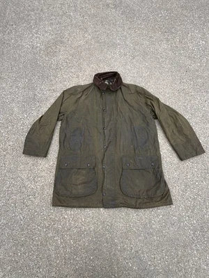 Barbour Border Cera Impermeable Country Lluvia Chaqueta Plumero Abrigo Talla C44/112cm Foto 1 de 4