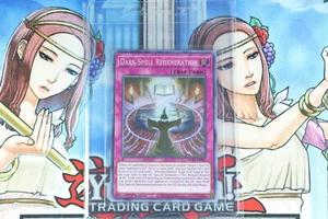 YuGiOh Fallenkarte Dunkle Zauberregeneration BLAR-DE001 1. Auflage Secret Rare  - Bild 1 von 2