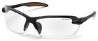Spokane Safety Glasses, Clear Lens/Black Frame CHB310D