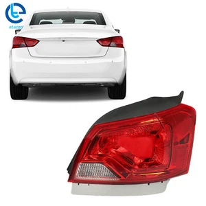 Passenger Right Side Tail Light Chrome Lamp For Chevrolet Impala 2014-20 Series - Picture 1 of 12