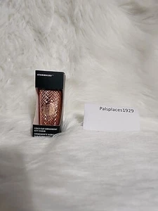 NEU 2023 Weihnachten Starbucks Chrom Rosegold Jewel Cold Cup Ornament Schlüsselanhänger - Bild 1 von 7