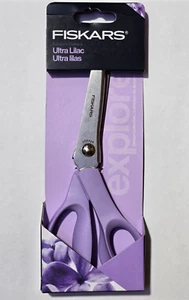 Brand New Fiskars Ultra Lilac Limited Edition Scissors Pink Color Metallic - Picture 1 of 3