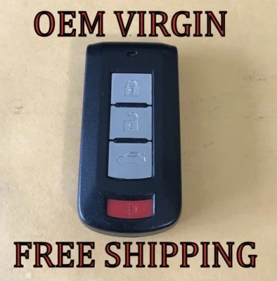 OEM 08-17 MITSUBISHI LANCER SMART KEYLESS PROXIMITY REMOTE FOB OUC644M-KEY-N - Image 1 of 3