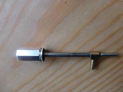 VIOLIN BOW SCREW, ADVANCED SILVER MODEL, PEARL EYE, UK SELLER!