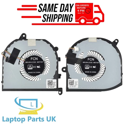 LPUK DELL XPS 15 9570, Precision 5530 Teile/N: 008YY9 0TK9J1 CPU und GPU Lüfter Kühllüfter