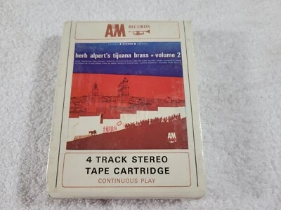 Herb Alpert & The Tijuana Brass- Volume Two 4-Track Cartridge (Muntz). Sealed! - Image 1 of 4