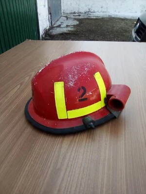VINTAGE CASCO ELMO VIGILI DEL FUOCO POMPIERI VINTAGE - Immagine 1 di 2