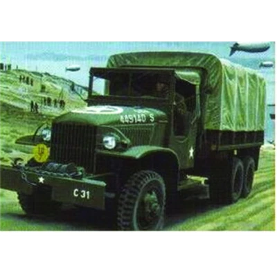 Heller - 81121 US Army GMC Cckw 353 6 Ruota Camion 1/35 Scala Plastica Kit - Immagine 1 di 4