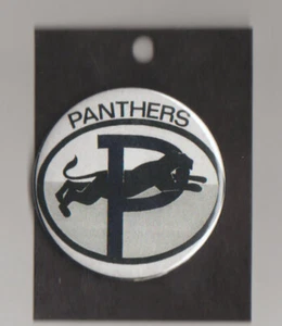 PENRITH PANTHERS  [ BLUE P ]   SUPPORTERS BUTTON  NEW Size 5.5cm  Diam - Bild 1 von 2