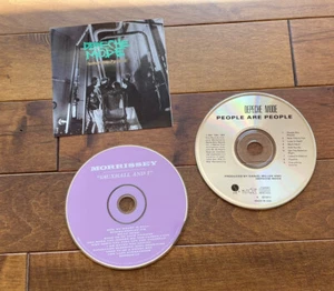 Depeche Mode & Morrissey 2 CD Lot: People Are People, Vauxhall And I - Imagen 1 de 3