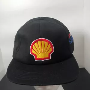 Cappello vintage SHELL RACING TEAM RAHAL regolabile nero USA MADE K prodotti raro - Foto 1 di 11
