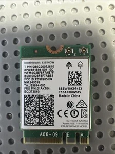Intel 8265NGW Wireless-AC 8265 802.11ac M.2 Wireless Card + Bluetooth - Picture 1 of 2